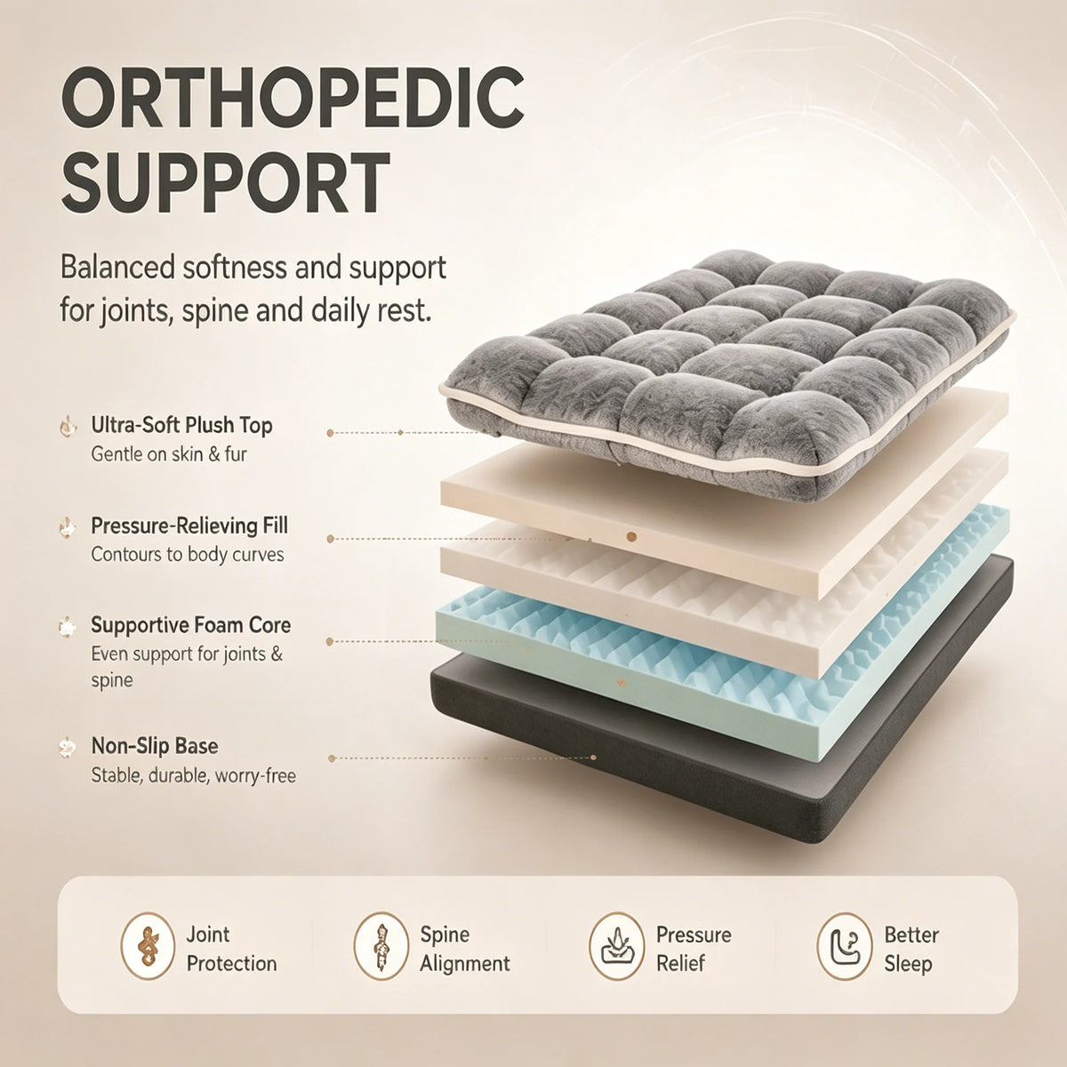 Lit support orthopedic