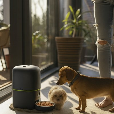 Distributeur automatique croquettes