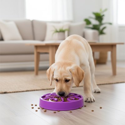 Gamelle anti glouton Chien 