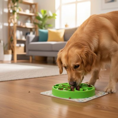 Gamelle anti glouton Chien 
